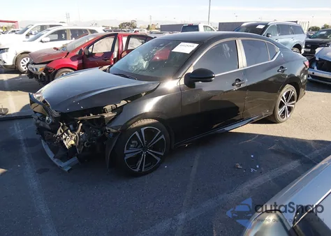 2020 Nissan Sentra Sr Xtronic Cvt z USA, uszkodzony, nr VIN 3N1AB8DV9LY239532